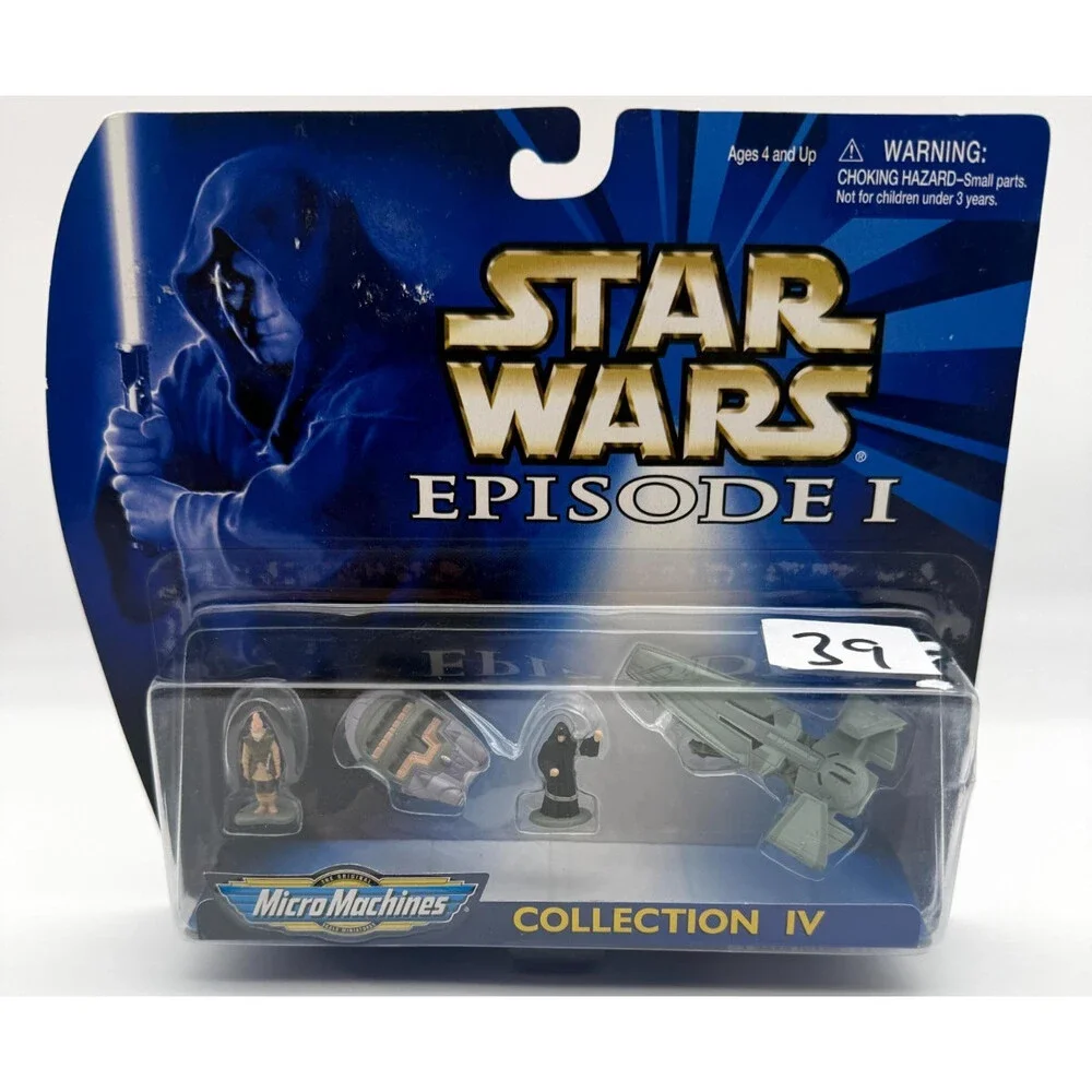 Vintage 1999 Star Wars Episode I Micro Machines Collection IV Sealed Galoob